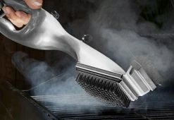 Flash Sale 👍 Stainless Steel Steam Cleaning Grill Brush by Grill Daddy Brush Company Inc 😍