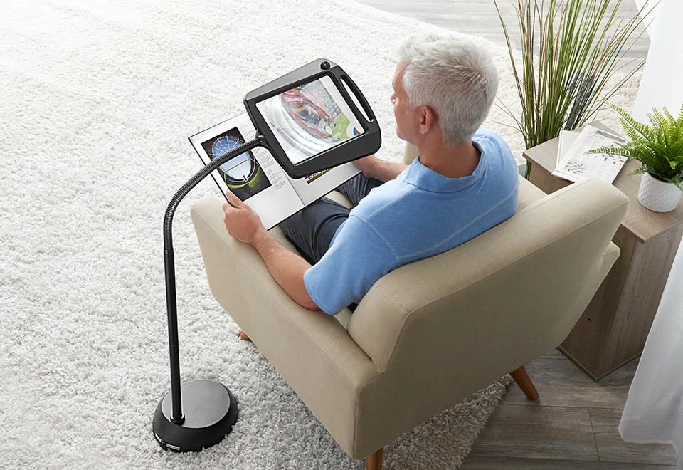Deals π Full-Page Floor Magnifying Lamp by Simpla, Inc. π 1 Deals π Full-Page Floor Magnifying Lamp by Simpla, Inc. π