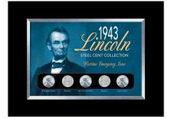 Cheapest 💯 1943 Lincoln Steel Penny Collection by UPM Global LLC 👍