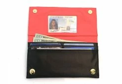 Hot Sale 🎉 Thinnest RFID Checkbook Wallet by Allett Inc DBA Billfolds, Inc. ⭐