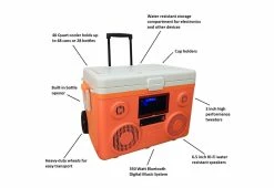 Hot Sale 🔥 Bluetooth Cooler and Sound System by SONDPEX CORPORATION OF AMERICA LLC 🎉 -Cheap Home Store 203920 z6