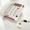 Budget ❤️ First Alert Big Button Phone With Safety Pendant by Spectra Merchandising International, Inc. ⭐