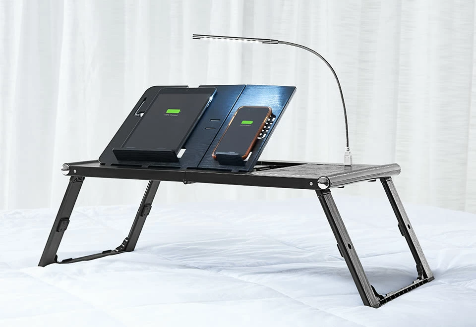 Cheap π Laptop and Tablet Tray with Built-In Charger by Sharper Image π 1 Cheap π Laptop and Tablet Tray with Built-In Charger by Sharper Image π