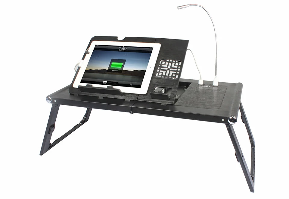 Cheap π Laptop and Tablet Tray with Built-In Charger by Sharper Image π 3 Cheap π Laptop and Tablet Tray with Built-In Charger by Sharper Image π - Image 3