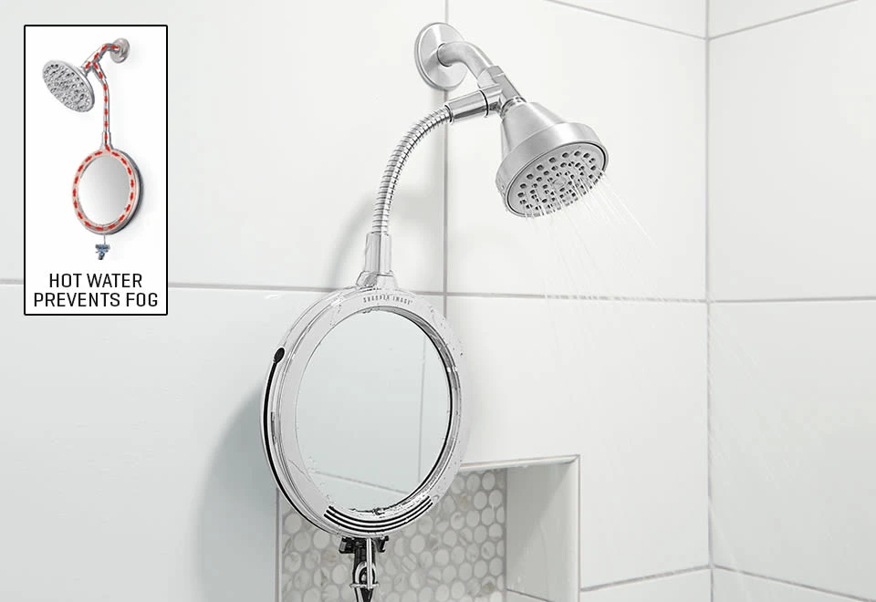 Cheapest π― Heated Fog-Free Shower Mirror by Sharper Image π 1 Cheapest π― Heated Fog-Free Shower Mirror by Sharper Image π