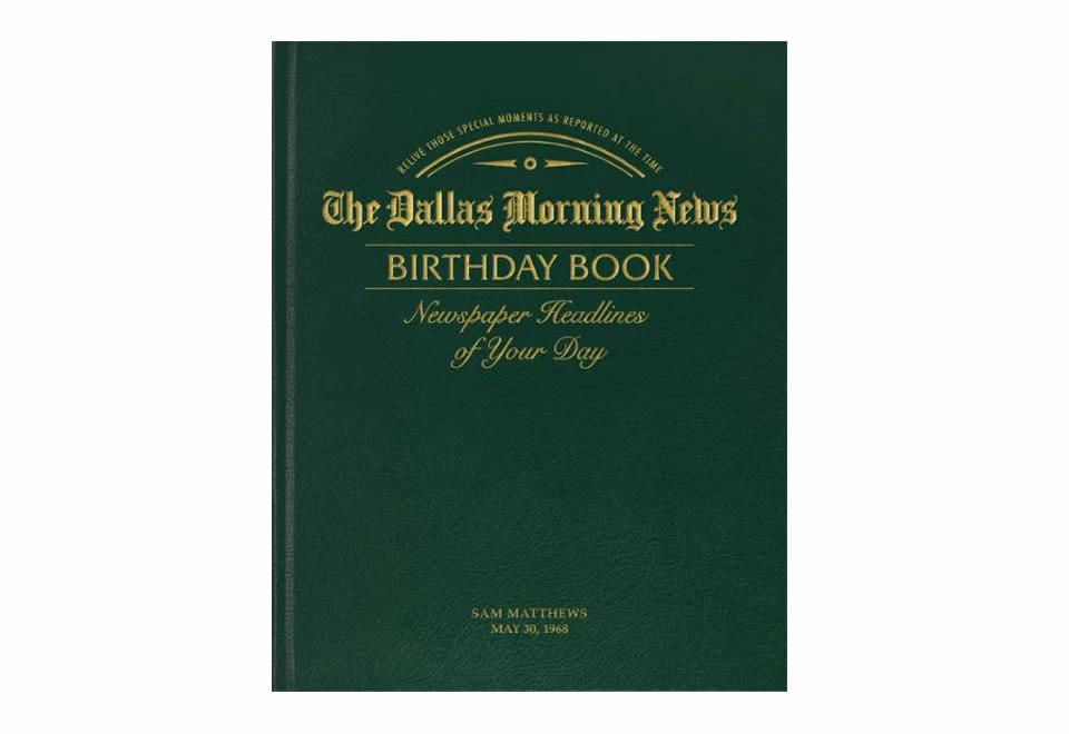 Best reviews of π The Dallas Morning News Personalized π Birthday Book by Signature Gifts, Inc. β 2 Best reviews of π The Dallas Morning News Personalized π Birthday Book by Signature Gifts, Inc. β - Image 2