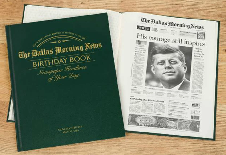 Best reviews of π The Dallas Morning News Personalized π Birthday Book by Signature Gifts, Inc. β 3 Best reviews of π The Dallas Morning News Personalized π Birthday Book by Signature Gifts, Inc. β - Image 3
