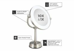 Best Sale ⭐ Best Adjustable Vanity Mirror by Zadro Products, Inc. 🤩 -Cheap Home Store 205426 z4