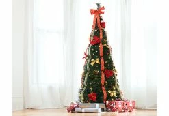 Discount ✨ Pop-Up 6 Ft. LED 🎄 Christmas Tree by Sharper Image 👍