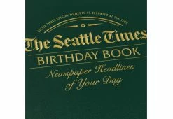 Cheap 👍 The Seattle Times Personalized 🥳 Birthday Book by Signature Gifts, Inc. ✔️ -Cheap Home Store 206332 z5
