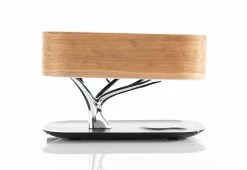 Wholesale ❤️ Bonsai Bluetooth Speaker Lamp with Wireless Charging Pad by Sharper Image 👏 -Cheap Home Store 206423 z10