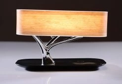 Wholesale ❤️ Bonsai Bluetooth Speaker Lamp with Wireless Charging Pad by Sharper Image 👏 -Cheap Home Store 206423 z5