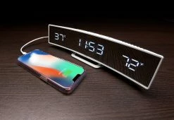 Top 10 π₯ Executive Curved LED Clock by LaCrosse Technology, Ltd. π