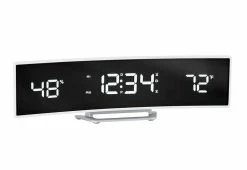 Top 10 🔥 Executive Curved LED Clock by LaCrosse Technology, Ltd. 🌟 -Cheap Home Store 206488 z4