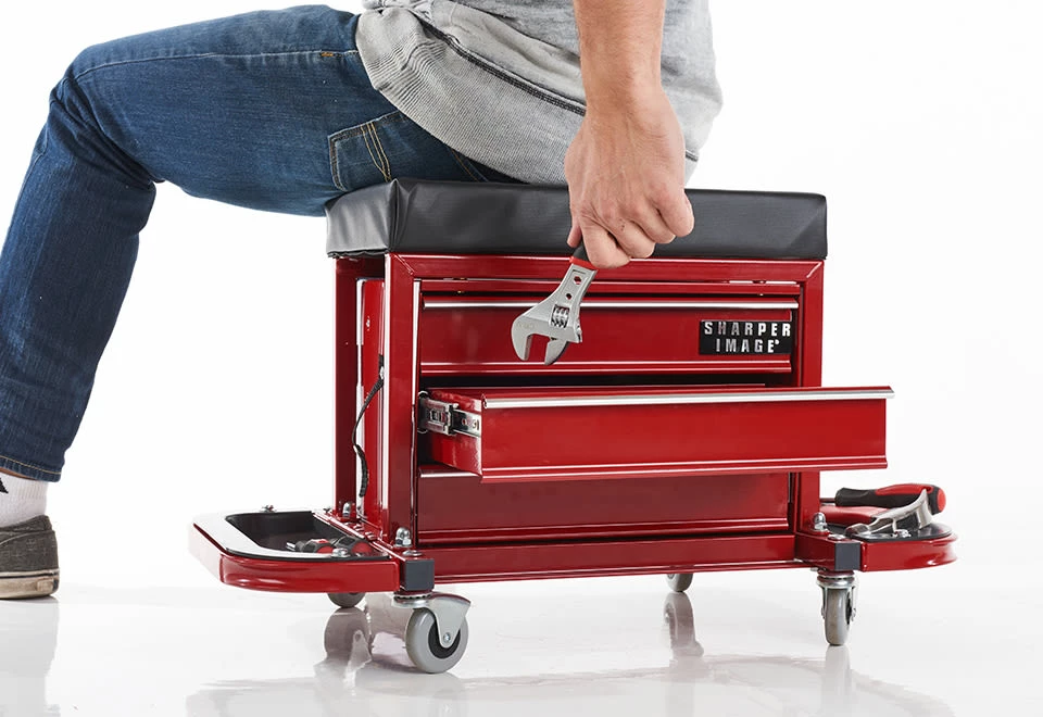 Coupon π Rolling π§° Toolbox Stool by Sharper Image π 2 Coupon π Rolling π§° Toolbox Stool by Sharper Image π - Image 2