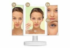 Top 10 😀 Premium Multiple Magnification Vanity Mirror by FarB Trading Ltd. 🤩 -Cheap Home Store 206785 z3