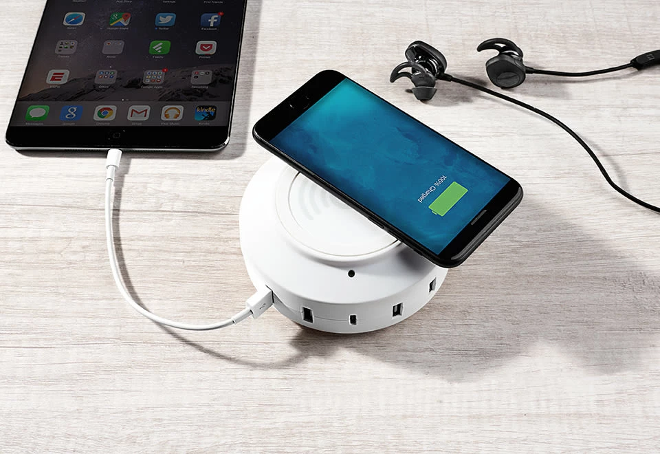 Outlet π Universal Wireless Charging Hub by Limitless Innovations, Inc. π 1 Outlet π Universal Wireless Charging Hub by Limitless Innovations, Inc. π