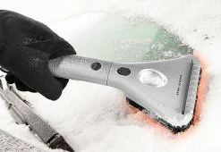 Deals β€οΈ Heated Ice Scraper by Sharper Image π