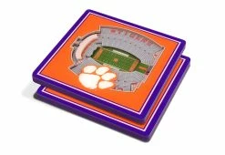 Best Pirce 🥰 NCAA 3D Stadium Coasters (Set of 4) by iDNA Series, LLC 😉 -Cheap Home Store 207061 z13