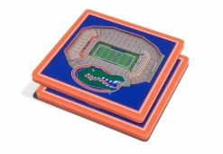 Best Pirce 🥰 NCAA 3D Stadium Coasters (Set of 4) by iDNA Series, LLC 😉 -Cheap Home Store 207061 z15
