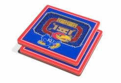 Best Pirce 🥰 NCAA 3D Stadium Coasters (Set of 4) by iDNA Series, LLC 😉 -Cheap Home Store 207061 z25