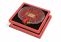 Best Pirce 🥰 NCAA 3D Stadium Coasters (Set of 4) by iDNA Series, LLC 😉 -Cheap Home Store 207061 z29