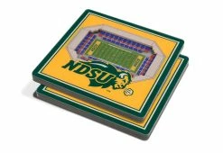 Best Pirce 🥰 NCAA 3D Stadium Coasters (Set of 4) by iDNA Series, LLC 😉 -Cheap Home Store 207061 z47