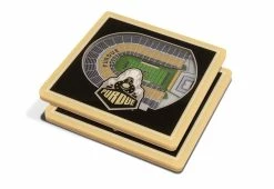 Best Pirce 🥰 NCAA 3D Stadium Coasters (Set of 4) by iDNA Series, LLC 😉 -Cheap Home Store 207061 z59
