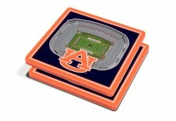 Best Pirce 🥰 NCAA 3D Stadium Coasters (Set of 4) by iDNA Series, LLC 😉 -Cheap Home Store 207061 z7