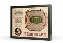 Best Sale 💯 NCAA 3D Stadium Wall Art by iDNA Series, LLC 🔔 -Cheap Home Store 207062 z17