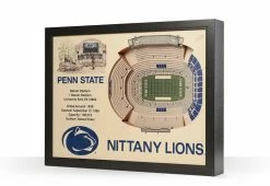 Best Sale 💯 NCAA 3D Stadium Wall Art by iDNA Series, LLC 🔔 -Cheap Home Store 207062 z59
