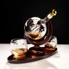 Budget 🤩 Around the World Decanter Set by Odash Inc. 🎉