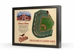 Best Sale 🛒 MLB 3D Stadium Wall Art by iDNA Series, LLC ✔️ -Cheap Home Store 207078 z6