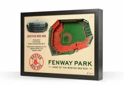 Best Sale 🛒 MLB 3D Stadium Wall Art by iDNA Series, LLC ✔️ -Cheap Home Store 207078 z8