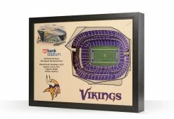 Best Sale ✔️ NFL 3D Stadium Wall Art by iDNA Series, LLC 🤩 -Cheap Home Store 207079 z37