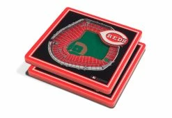 Cheapest 💯 MLB 3D Stadium Coasters (Set of 4) by iDNA Series, LLC ⌛ -Cheap Home Store 207081 z14