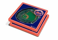 Cheapest 💯 MLB 3D Stadium Coasters (Set of 4) by iDNA Series, LLC ⌛ -Cheap Home Store 207081 z34