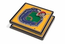 Cheapest 💯 MLB 3D Stadium Coasters (Set of 4) by iDNA Series, LLC ⌛ -Cheap Home Store 207081 z42