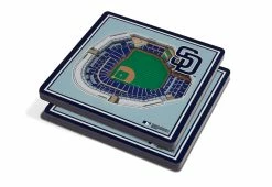 Cheapest 💯 MLB 3D Stadium Coasters (Set of 4) by iDNA Series, LLC ⌛ -Cheap Home Store 207081 z44