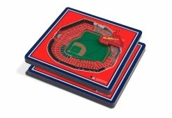 Cheapest 💯 MLB 3D Stadium Coasters (Set of 4) by iDNA Series, LLC ⌛ -Cheap Home Store 207081 z50