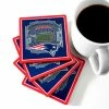 Best Pirce 🛒 NFL 3D Stadium Coasters (Set of 4) by iDNA Series, LLC 😀