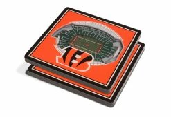 Best Pirce 🛒 NFL 3D Stadium Coasters (Set of 4) by iDNA Series, LLC 😀 -Cheap Home Store 207082 z15