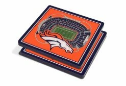 Best Pirce 🛒 NFL 3D Stadium Coasters (Set of 4) by iDNA Series, LLC 😀 -Cheap Home Store 207082 z21