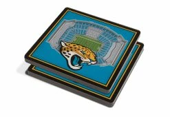 Best Pirce 🛒 NFL 3D Stadium Coasters (Set of 4) by iDNA Series, LLC 😀 -Cheap Home Store 207082 z31