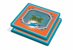 Best Pirce 🛒 NFL 3D Stadium Coasters (Set of 4) by iDNA Series, LLC 😀 -Cheap Home Store 207082 z35