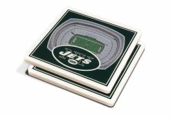 Best Pirce 🛒 NFL 3D Stadium Coasters (Set of 4) by iDNA Series, LLC 😀 -Cheap Home Store 207082 z45