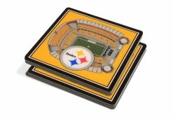 Best Pirce 🛒 NFL 3D Stadium Coasters (Set of 4) by iDNA Series, LLC 😀 -Cheap Home Store 207082 z49