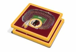 Best Pirce 🛒 NFL 3D Stadium Coasters (Set of 4) by iDNA Series, LLC 😀 -Cheap Home Store 207082 z57