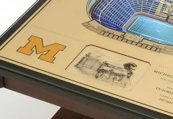 Discount 👏 NCAA 3D Stadium Table by iDNA Series, LLC 🔔 -Cheap Home Store 207116 z37