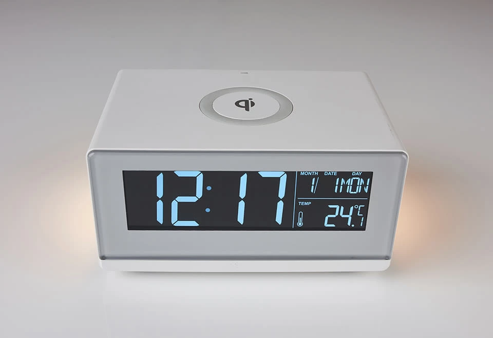Deals π Wireless Charging Alarm Clock by Sharper Image 𧨠2 Deals π Wireless Charging Alarm Clock by Sharper Image 𧨠- Image 2